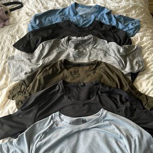 Size Small Men’s Lululemon Athletic Drysense short sleeve shirts BUNDLE